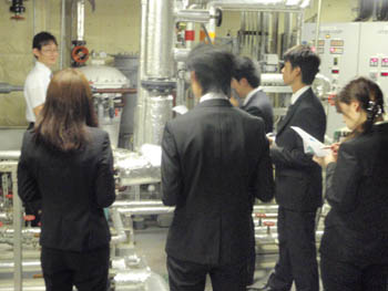 2011年9月2日:ショウエイ内定者研修会の様子