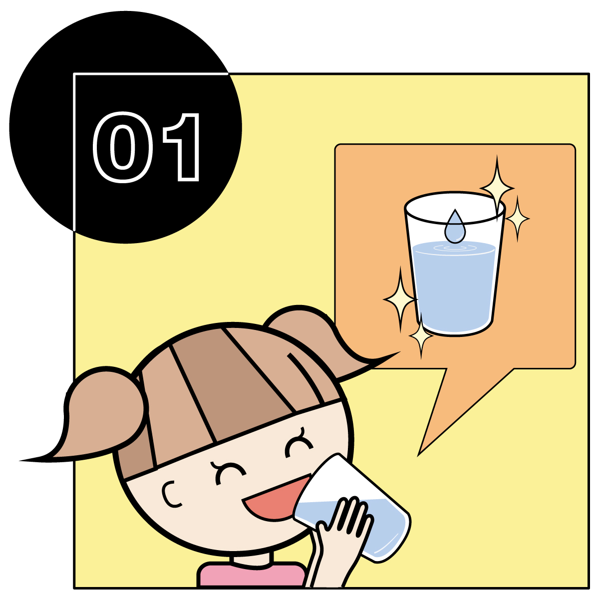 安心でおいしい水